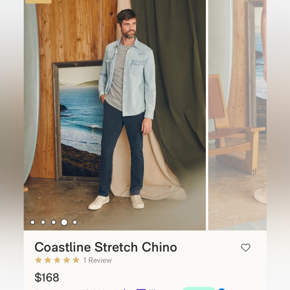 Faherty Men Pants